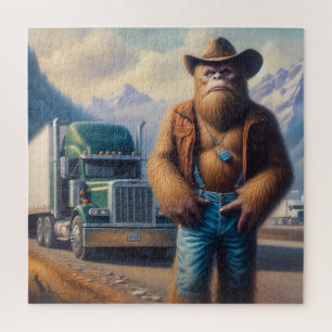 Puzzle Pilote de camion Bigfoot