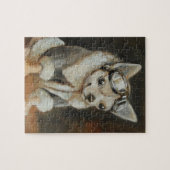 Puzzle pilote de chiwawa de meilleur ami (Horizontal)