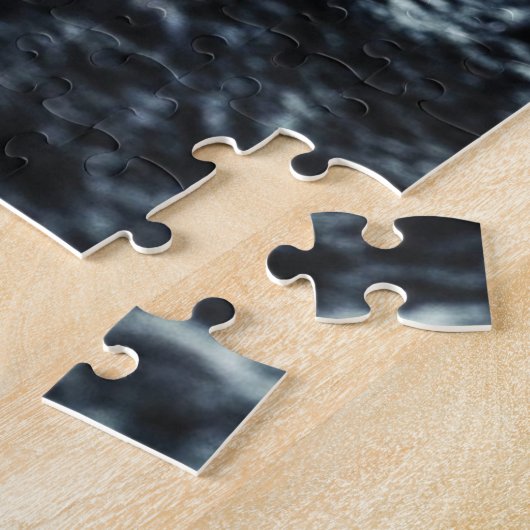 Puzzle Pilote de vélo droit jetez l'oreiller (Côté)