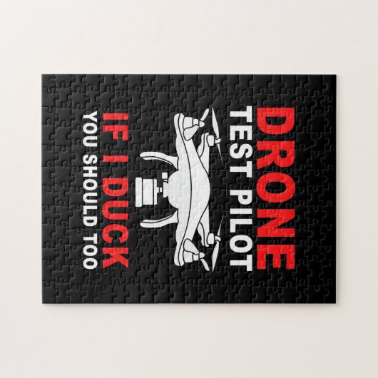 Puzzle Pilote d'essai de drone (Horizontal)