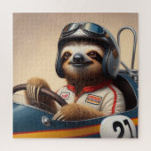 Puzzle Pilote Sloth Racecar (Vertical)