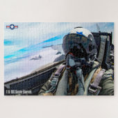 Puzzle PILOTE SUPER HORNET F/A-18E (20 x 30 POUCES) (Horizontal)