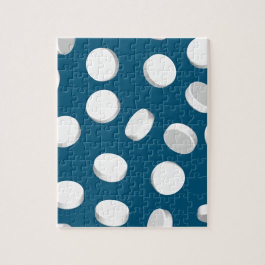 Puzzle pilules bleues (Vertical)