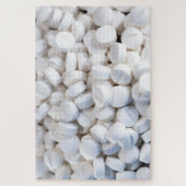 Puzzle pilules de médecine blanche (Vertical)
