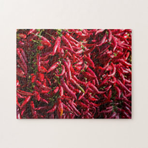 Puzzle Piment Rouge Épicé Dans La Ville De Kalocsa