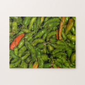 Puzzle Piments à vendre au marché (Horizontal)