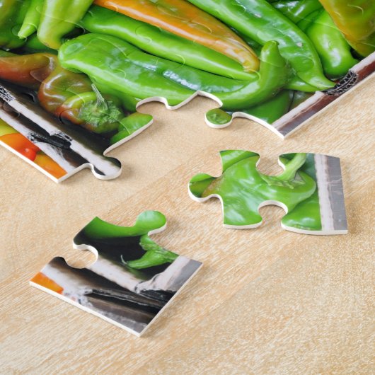 Puzzle Piments agrafés (Côté)