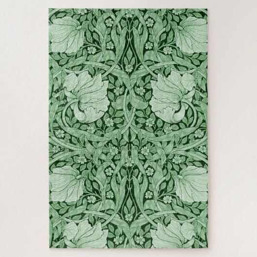 Puzzle Pimpernel Green, William Morris (Vertical)