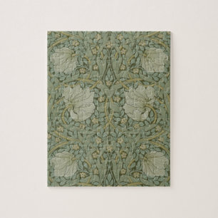 Puzzle Pimpernel par William Morris Vintage Floral Textil
