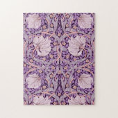 Puzzle Pimpernel Purple, William Morris (Vertical)