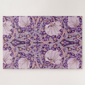 Puzzle Pimpernel Purple, William Morris (Horizontal)