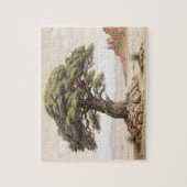 Puzzle Pin afghan (Vertical)