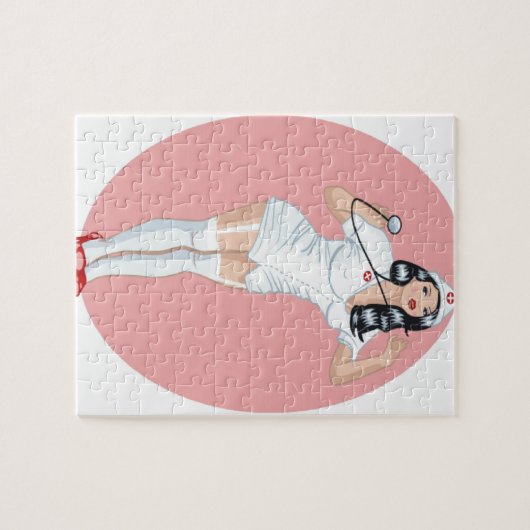 Puzzle Pin d'infirmière (Horizontal)