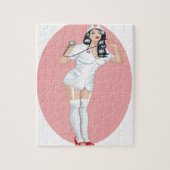 Puzzle Pin d'infirmière (Vertical)