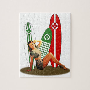 Puzzle Pin-up Basque France