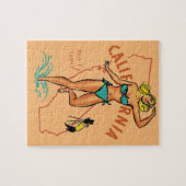 Puzzle Pin-up de star de cinéma (Horizontal)