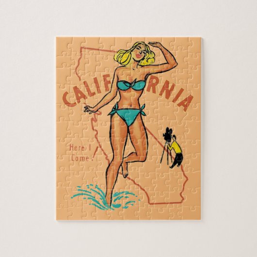 Puzzle Pin-up de star de cinéma (Vertical)