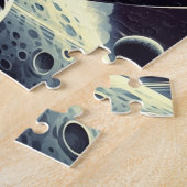 Puzzle Pin-up d'espace vintage (Côté)