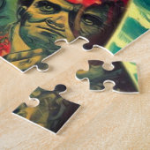Puzzle Pin-up gothique rétro (Côté)