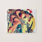 Puzzle Pin-up Pilote Rétro (Horizontal)