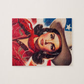 Puzzle Pin-up Western Vintage (Horizontal)