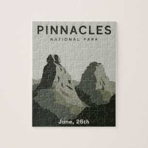 Puzzle Pinacles National Park Custom Travel Art