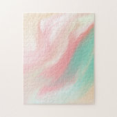 Puzzle Pinceaux Abstraits en Dégradé Ombre Candy (Vertical)