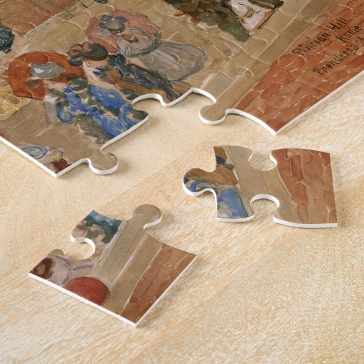 Puzzle Pincian Hill, Rome par Maurice Prendergast (Côté)