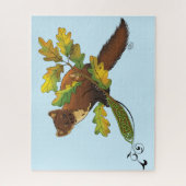 Puzzle Pine Marten (Vertical)