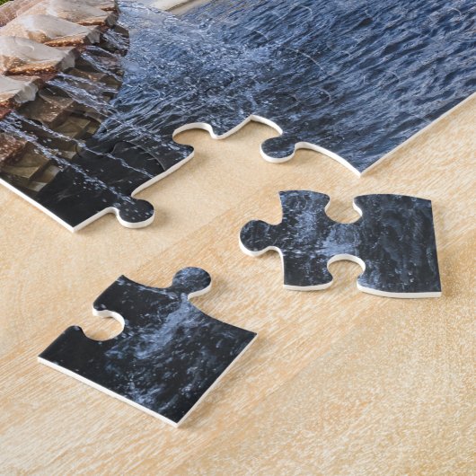 Puzzle Pineapple Fountain à Charleston (Côté)