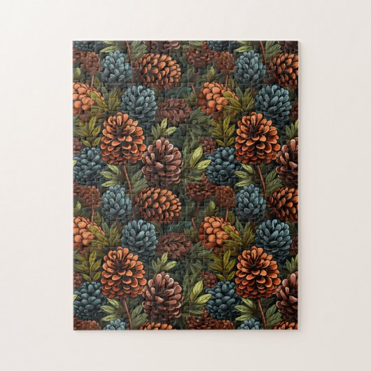 Puzzle Pinecones (Vertical)