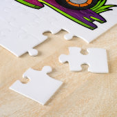 Puzzle Pingouin as Biker (Côté)