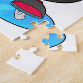 Puzzle Pingouin at Ice skating with Ice skates (Côté)