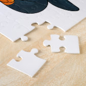 Puzzle Pingouin au Yoga Fitness en Assis (Côté)