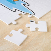 Puzzle Pingouin avec Lifebuoy (Côté)