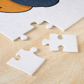 Puzzle Pingouin avec poisson (Côté)