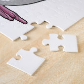 Puzzle Pingouin comme pirate avec Casquette (Côté)