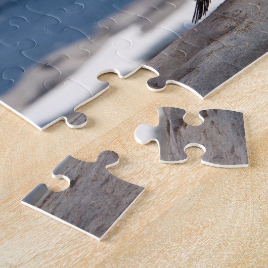 Puzzle Pingouin devant une arche de glace (Côté)