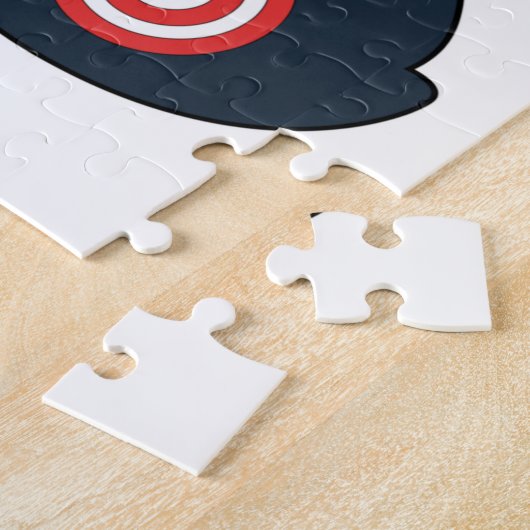 Puzzle Pingouin fléchettes fléchettes (Côté)