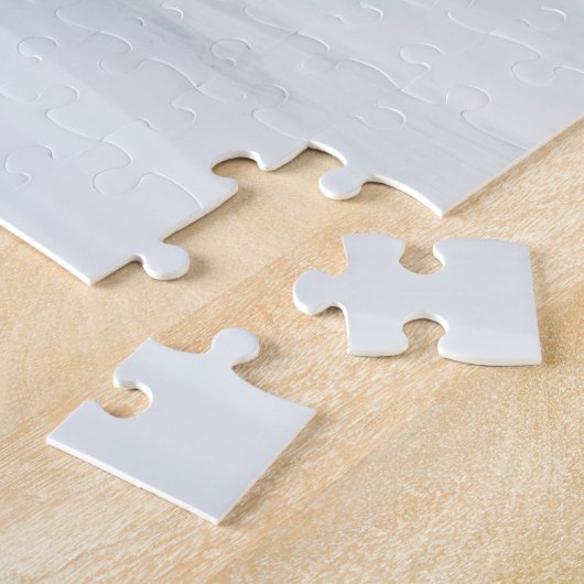 Puzzle Pingouin mignon et poulet sur glace (Côté)