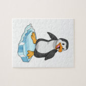 Puzzle Pingouin sur glace floc (Horizontal)