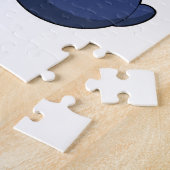 Puzzle Pingouin with Cup of Coffee (Côté)