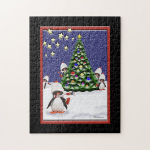 Puzzle Pingouins De Christmasland