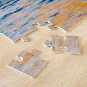 Puzzle Pingouins de roi au lever de soleil (Côté)