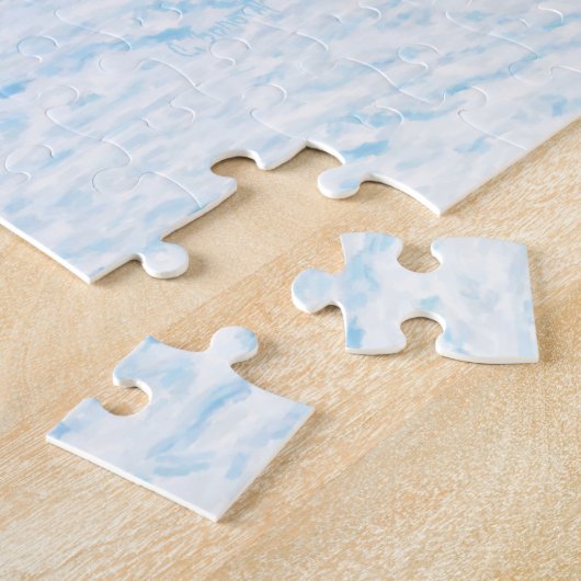 Puzzle pingouins en Antarctique (Côté)