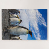 Puzzle Pingouins Marching Ciel bleu (Horizontal)
