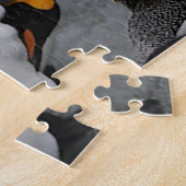 Puzzle Pingouins sur la glace (Côté)