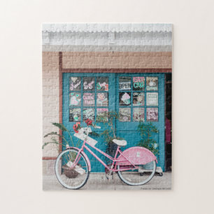Puzzle Pink Bicycle at Maui Sugar Shop Lahaina
