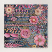 Puzzle Pink Boho (Horizontal)