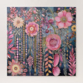 Puzzle Pink Boho (Vertical)